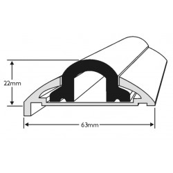 Liston aluminium ALI 606