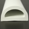 PVC 898 Liston PVC souple D blanc