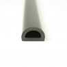 PVC 50 Liston PVC souple D noir