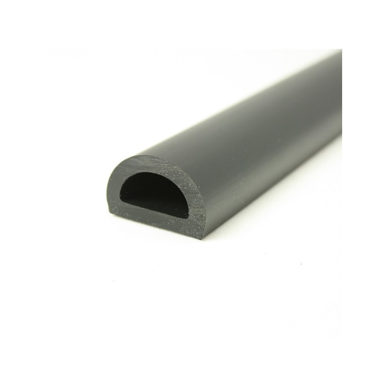 PVC 50 Liston PVC souple D noir