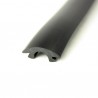 PVC 1418 noir - Insert souple pour liston PVC 1417