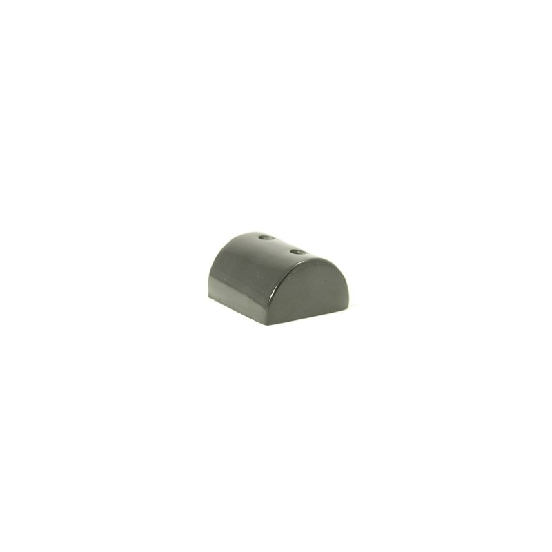 Terminaison polyester noire pour liston PVC 370