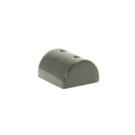 Terminaison polyester noire pour liston PVC 370